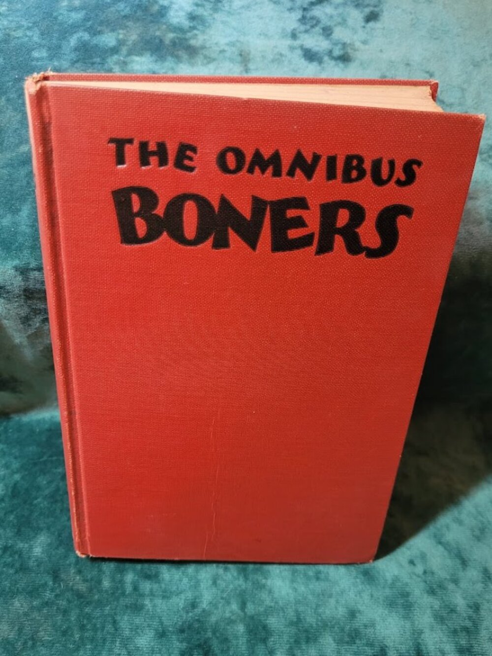 Vintage 1931 The Omnibus Boners Book - Dr. Seuss Illustrations - RARE hardcover